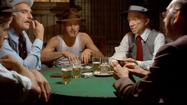 Paul Newman e Robert Redford no filme “O Golpe” (1973) — vencedor de 7 Oscars, incluindo o de Melhor Filme.